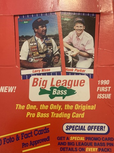 1990 Big League Bass Set 60 Cards Bill Dance & Hank Parker RC First Edition HC - Picture 2 of 16
