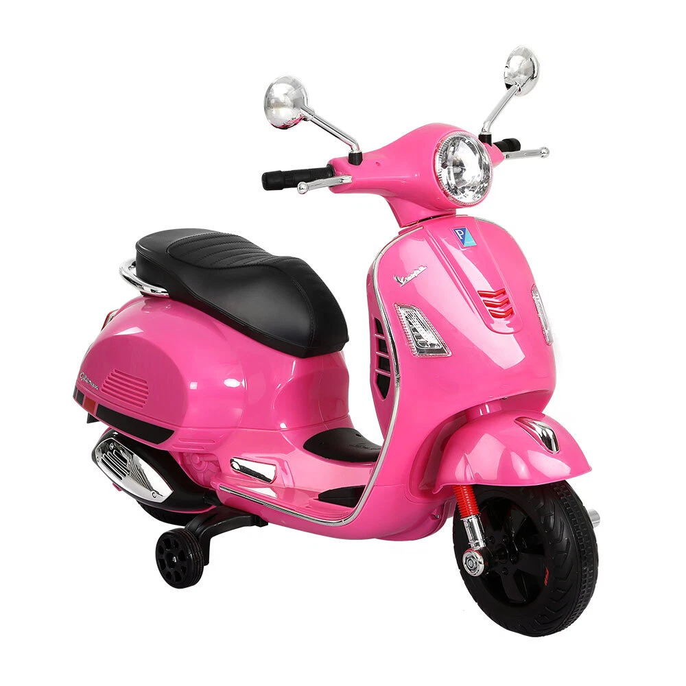Childs electric vespa clearance scooter