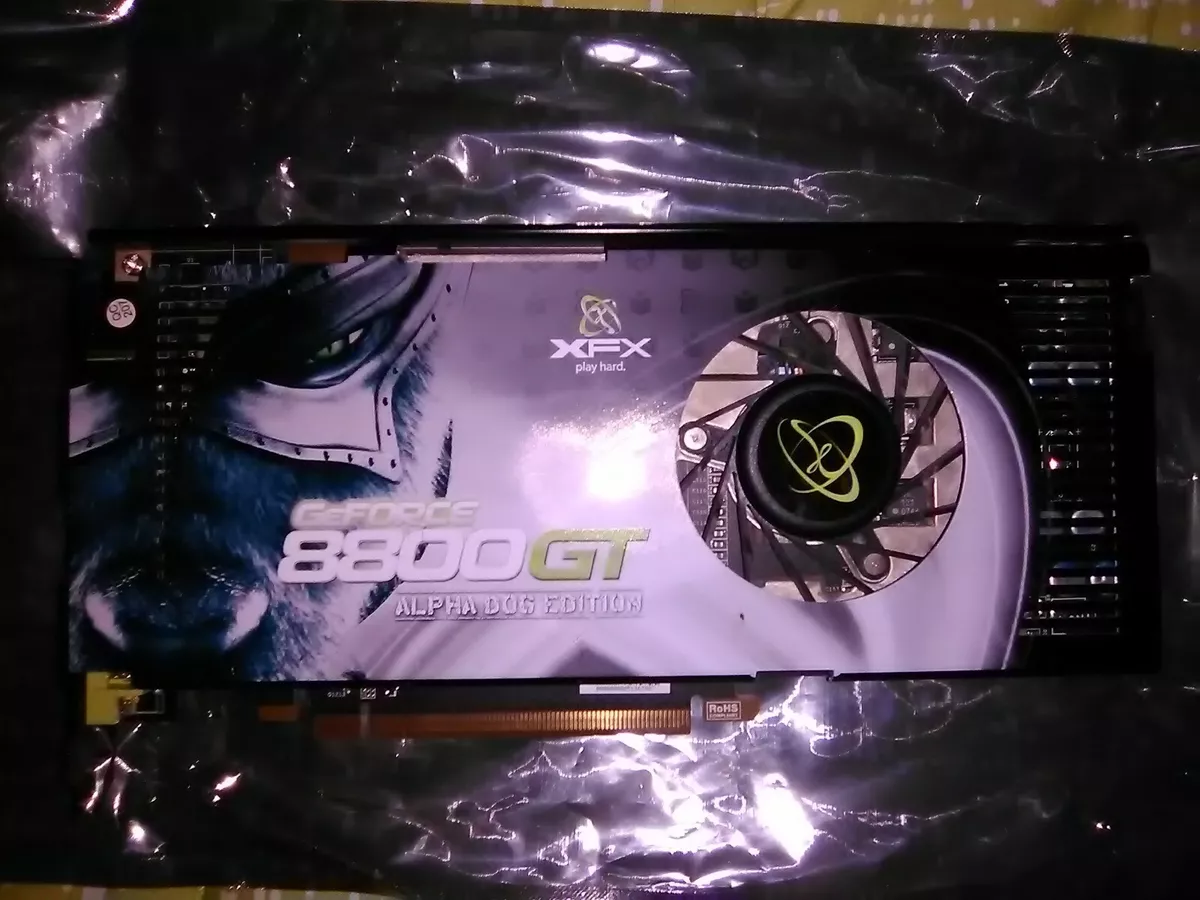 XFX NVIDIA GeForce 8800 GT PVT88PYDD4 512 MB DDR3 SDRAM PCI