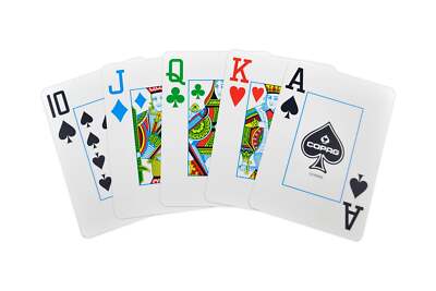 COPAG Legacy -Red/Blue - Super Index - 4 Color Bridge Playing Cards