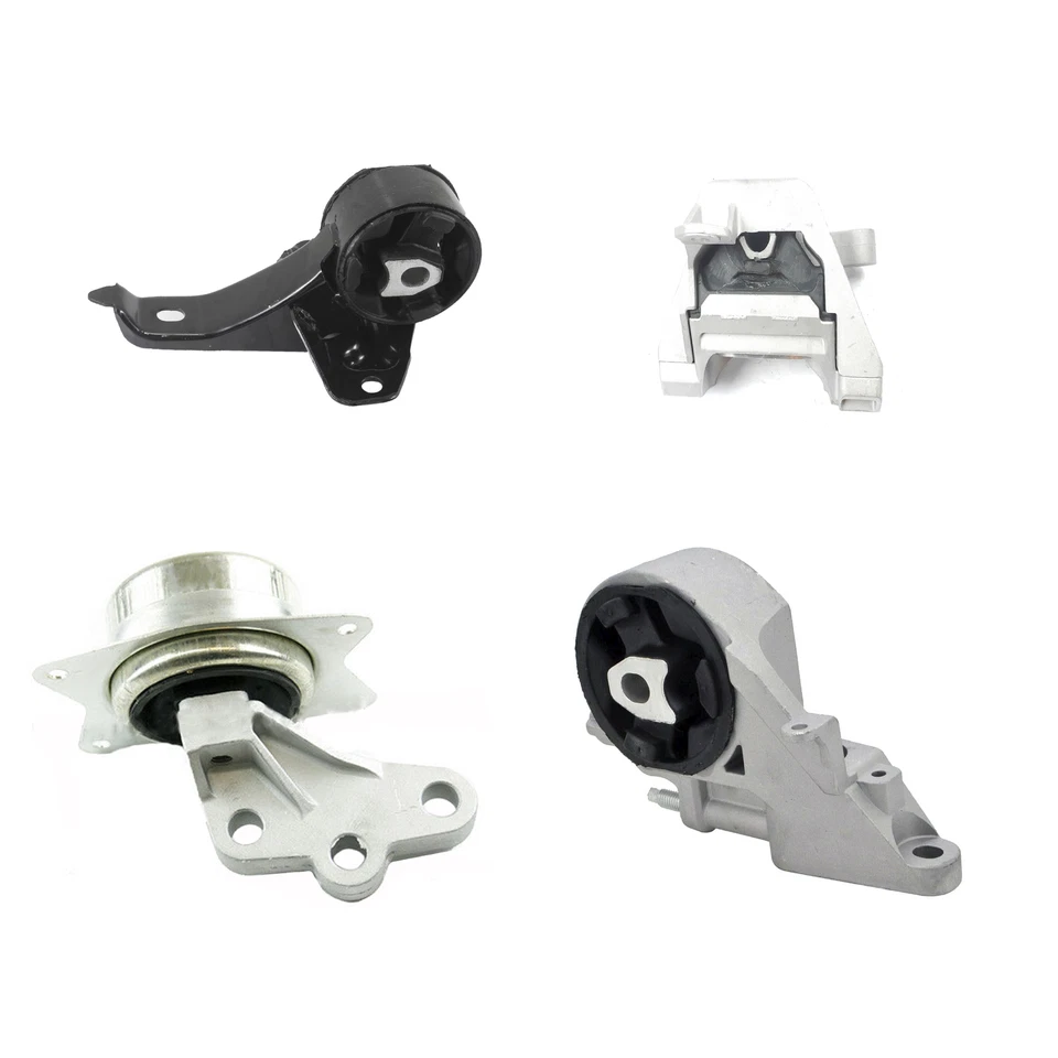 Motor de motor y montaje de transmisión automática para Chevrolet Malibu 2008-2010 2,4 L 4 velocidades 4 piezas Foto 2 de 4