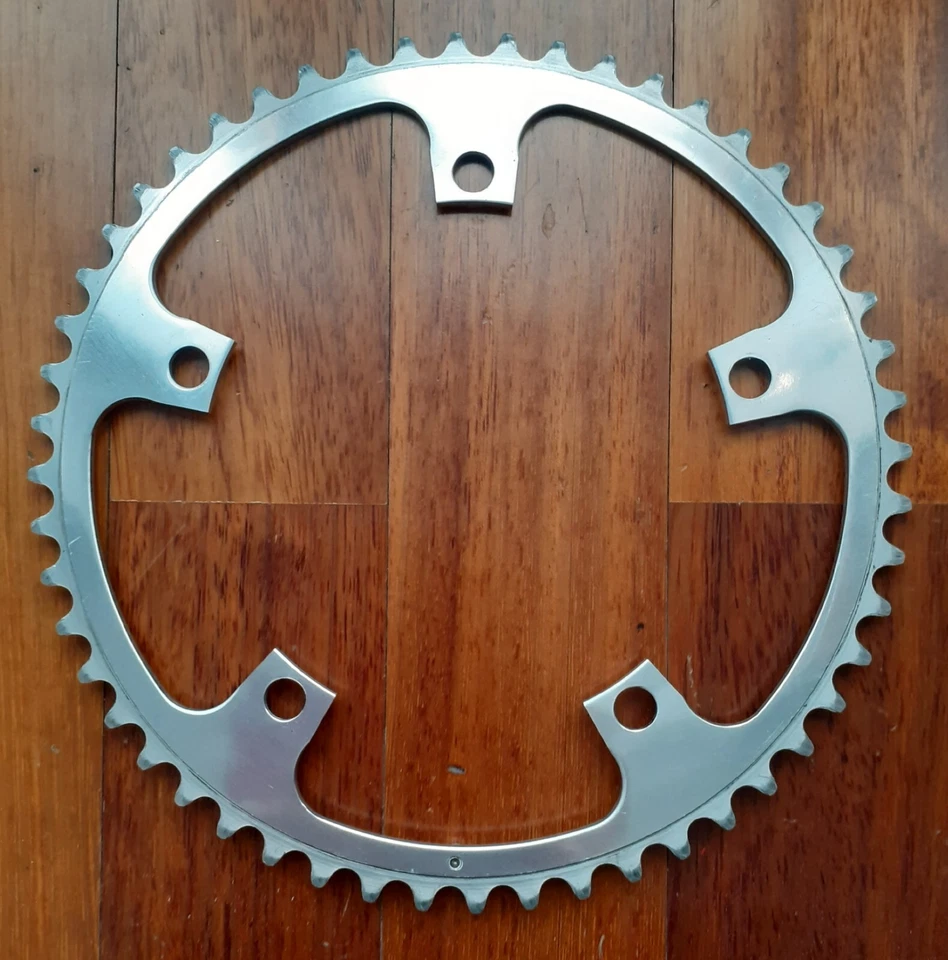 Campagnolo Super Record vintage corona 52 denti pantografata GIOS - Immagine 4 di 4
