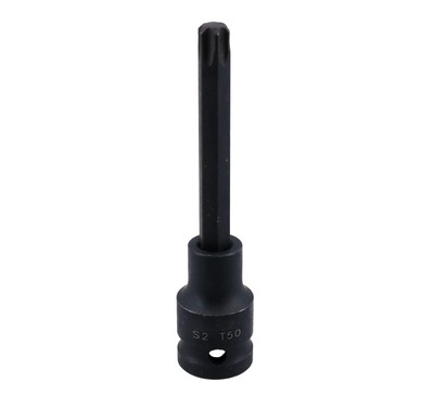 1/2'' Antrieb T50 extra lang 100 mm Außen Torx Stern Schlagschrauber Nuss