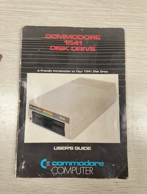 Commodore 1541 Disk Drive Users Guide Manual 1982 Vintage