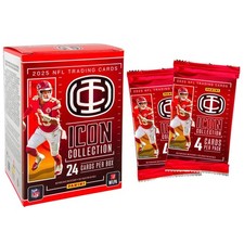 NFL 2025 Panini Mahomes Icon Collection Blaster Box | 6 Packs