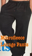 New Mens Hathaway MicroFleece Lounge  Pants   ~ S  M  L  XL
