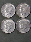 Kennedy Half Dollars 90% Silver Lot Of 4 1964 Lot #1