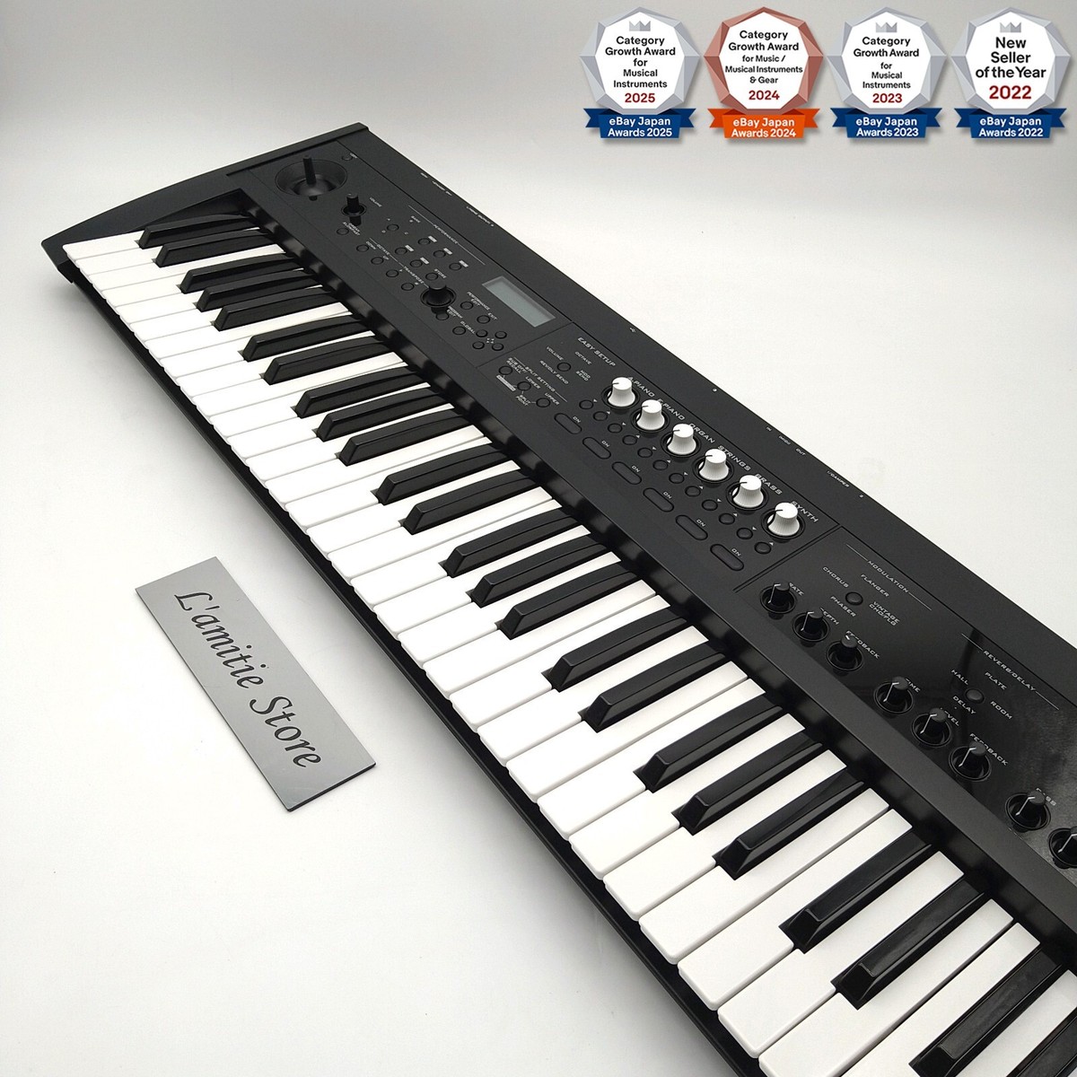KORG PS60 シンセサイザー　美品　61鍵　ソフトケース・スタンド付 Korg PS60+Case 61-Key Electric Keyboard Synth Synthesizer Piano