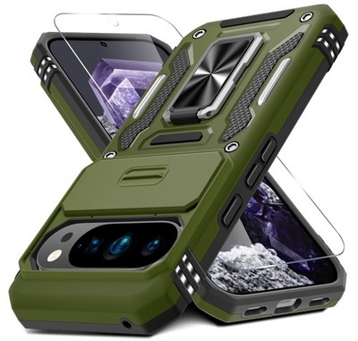 DEERLAMN Case for Google Pixel 10 Pro XL with Slide Camera Cover+Screen Prote...
