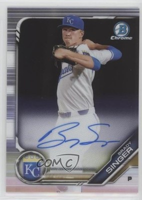 2019 Bowman Chrome Prospect Brady Singer #CPA-BS Auto 0l8