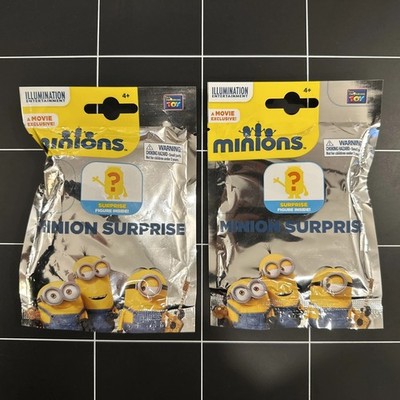 Lot of 2 Minions Surprise Blind Bag Packs: Despicable Me Figure