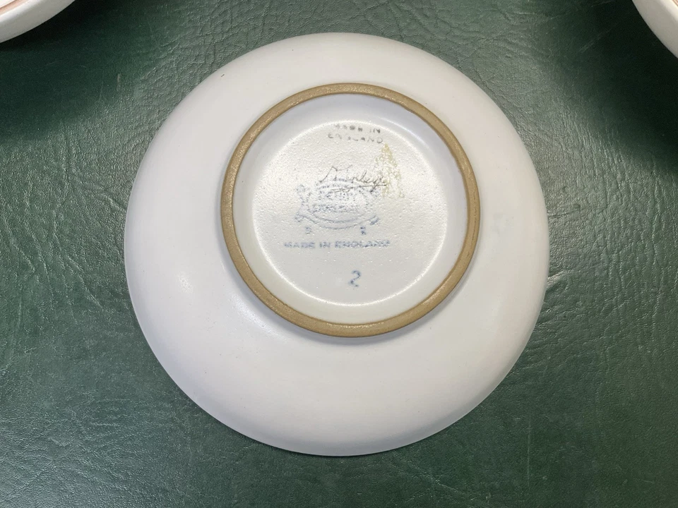 Set of 6 Denby Stoneware Harvest PINK WHEAT Bowls 6-3/4" ~ England - Image 3 of 4