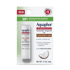 Aquaphor Naturally Inspired Lip Repair Stick with Coconut Oil and Natural Shea B