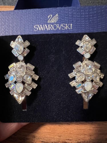 AUTHENTIC Swarovski Festivity $149 pierced earrings NWT ORIGINAL PRICE