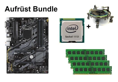 Bundle Gigabyte B360 HD3 Rev.1.0 + Intel Core i7 + 8GB - 32GB RAM