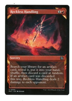 MTG Reckless Handling Showcase 69 March of the Machine Aftermath Magic