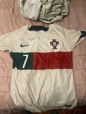 Nike Portugal Cristiano Ronaldo #7 Soccer Jersey White Red Green