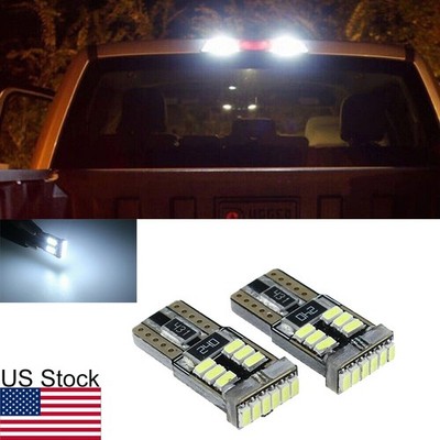 2pcs 912 921 White LED Cargo Trunk Light Bulbs For 2000-2020 Ford F-150