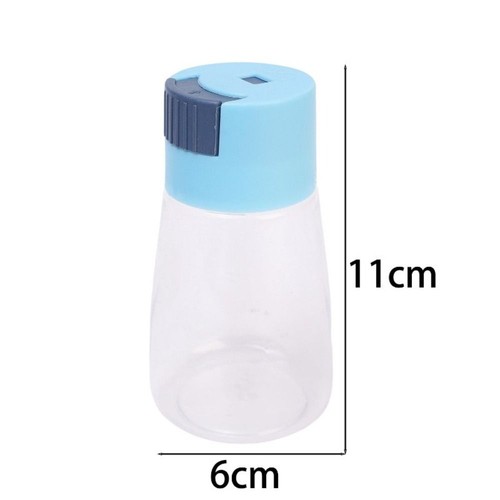 Transparent Seasoning Bottle Press-type Spice Jars Kitchen Gadget - Picture 2 of 16