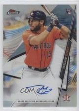 2020 Topps Finest Finest Auto Abraham Toro #FA-AT Auto 8vc