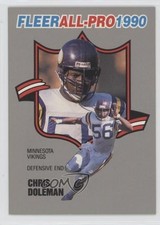 1990 Fleer All-Pro Chris Doleman #11 HOF 0a1