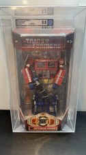 2004 TRANSFORMERS 20TH ANNIVERSARY OPTIMUS PRIME  BLACK GUN  AFA 8.0 Masterpiece