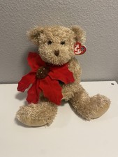 Ty Beanie Baby 2005 Holiday Teddy Retired Christmas Bear Stuffed Animal Plush