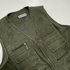 Lodestar XL grün Angeln Outdoor Utility Weste Reißverschlusstaschen