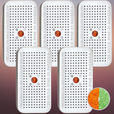 40Gram Silica Gel Canister Reusable Indicating Desiccant Dehumidifier 5 Pack