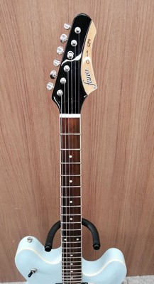 FANO GUITARS OMNIS GF6 SONIC BLUE Semi-Acoustic Electric Guitar | eBay