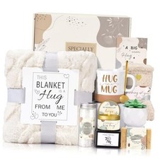 Get Well Soon Gifts Basket for Women, Gift Basket for Sick Friends After Ivory