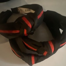 Designer-Inspired Black Red Headband