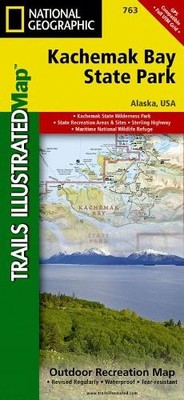 Nat Geo Maps Kachemak Bay State Park Map (Map)