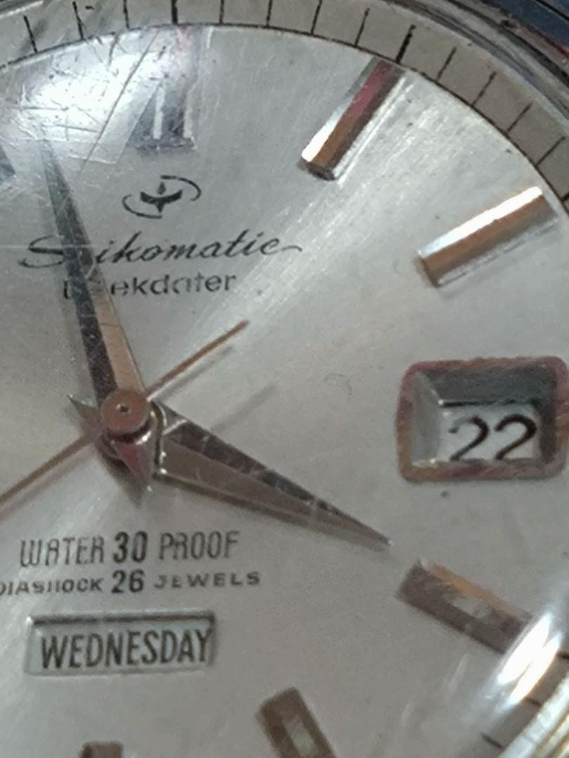 Seiko Seikomatic Weekdater 6206-8990 Vintage Automatic 30
