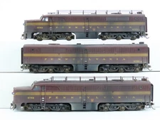 HO Scale Proto 2000 PRR Pennsylvania ALCO PA/B/A Diesel Set - Weathered