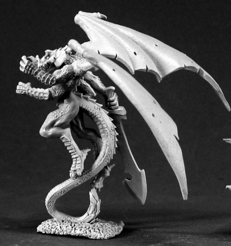 Reaper Miniatures Crymorian Warrior #03370 Dark Heaven Legends unbemalt Metall - Bild 2 von 3