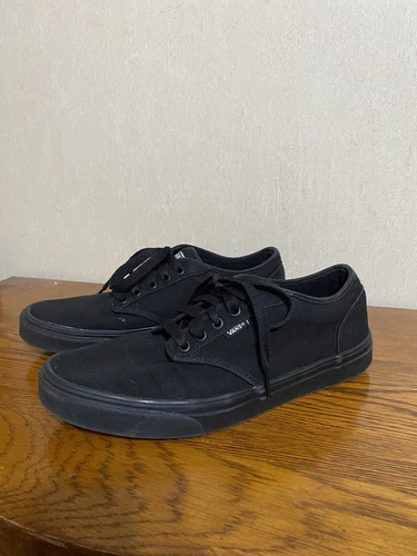 Scarpe da skateboard stringate VANS taglia 10 5 da uomo Winston in tela nere