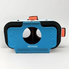 DEVASO VR Headset for Nintendo Switch OLED Adjustable Virtual Reality Goggles