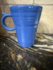 LATTE bistro MUG CUP lapis blue hlc FIESTA WARE 18 OZ new /