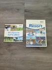 Wii Sports & Wii Sports Resort Bundle - Both CIB Complete w/ Manuals