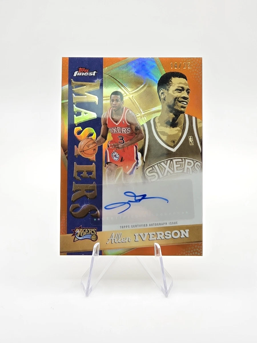 Allen Iverson Basketball Serial Numbered Sports Trading Cards