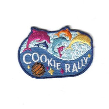 Girl Scout Cookie Sale 2023 Cookie Rally Patch FREE SHIPPING GSP071