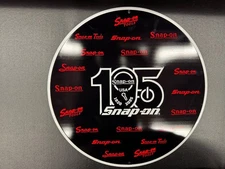 Snap On 105th Anniversary Aluminum Sign