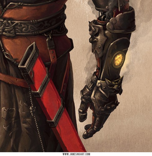 Imperial Sheriff Chinese Steampunk Print by James Ng - 第 5/7 張圖片