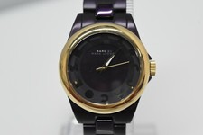 New Marc By Marc Jacobs Bubble Purple Gold MBM3525 MSRP $250 Watch