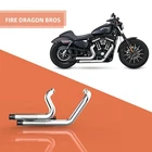 FDB CA STOCK MUFFLER EXHAUST FIT for HD 2014 2021 IRON 883 XL883N XL883L V72 C2