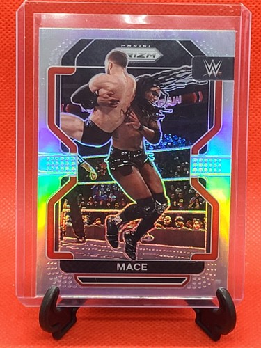 2022 Panini WWE 1st Year Prizm TRUE SILVER Prizm - MACE #169 - Picture 3 of 3