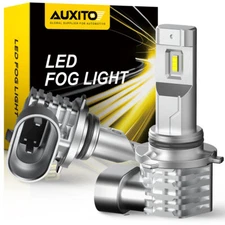 AUXITO 9006 HB4 LED Fog Light Bulbs High Power DRL Lamp Supre White 6500K