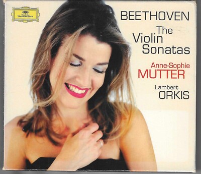 BEETHOVEN THE VIOLIN SONATAS- ANNE SOPHIE MUTTER-LAMBERT ORKIS- LIVE 1998- DG