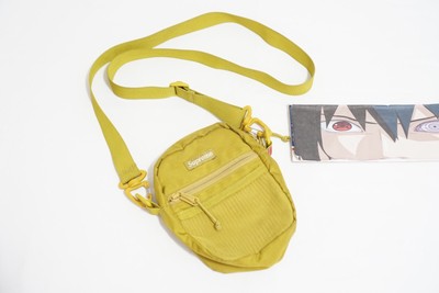supreme shoulder bag yellow